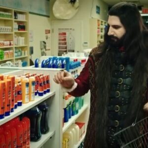 Kayvan Novak Instagram - Vampires are immune to COVID-19 but sadly not to panic buying #whatwedointheshadows #fxnetworks #staysafe #washyourhands
