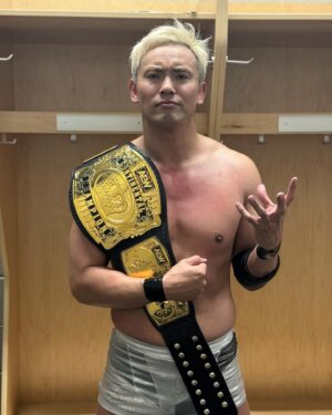 Kazuchika Okada Instagram - やったぜ！
コンチネンタルチャンピオン！