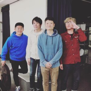 Kazuhiro Ozawa Instagram - ザブングルがトークライブのゲストに来てくれました