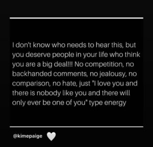 Kearran Giovanni Instagram - I hope your people hype you everyday!! #youareabigdeal #youknowwhoyouare