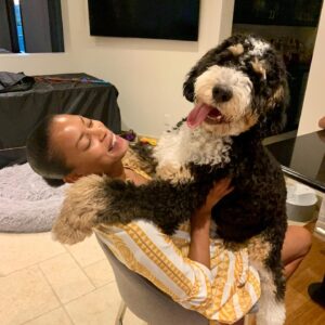 Kearran Giovanni Instagram - Happy Birthday to our big hearted, sweet baby boy!!!! @charliethebernadoodle