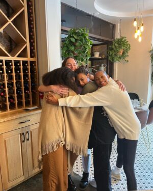 Kearran Giovanni Instagram - This sweet human right here helped me: leave for work for 60hr weeks and not worry, get away with my husband for a needed rest, make my girls feel loved and taken care of, and kept me sane for over 11 years. We love you to the moon @pukitagamiz and we are so proud to see you soar on your huge project in Mexico! It is not goodbye…it’s see you soon! We love you! #theyaretallerthenyou
