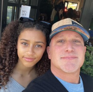 Kearran Giovanni Instagram - Twin eyes. 💕 #daddydaughter
