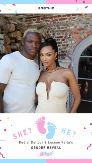 Kedist Deltour Instagram - Genderreveal of the beautiful Miss Belgium 2021 @kedist_deltour & @keitaplusser 

Congratulations, wishing you all the best together ! 🩵

Photobooth 📸   Audiobooth ☎️ = unforgettable memories

#itsaboy #genderreveal #pregnant #boy #missbelgium #missbelgium2021 #kedistdeltour #losenekeita #boothix #photobooth #audiobooth #memories