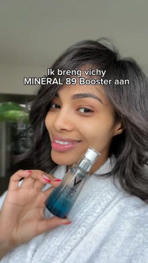 Kedist Deltour Instagram - Get ready with me 🥰 Laten we beginnen met mijn huidverzorgingsroutine met @vichylaboratoires Minéral 89. 💦Reinig eerst je gezicht, breng vervolgens de Minéral 89 booster aan om je huid te hydrateren en te versterken, en eindig met de Minéral 89 crème voor extra vocht en bescherming. Je huid zal je dankbaar zijn! AD #vichyskincare #mevsdehydration