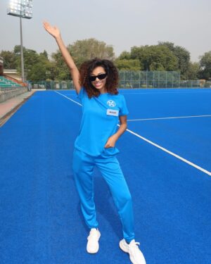 Kedist Deltour Instagram - It’s Miss World’s Sport Challenge and we are the winner 💙 #MissWorld #71MW #MissWorld71 #BWAP #BeautywithaPurpose #India #incredibleindia @missworld @fashionclub70 @pinkoofficial