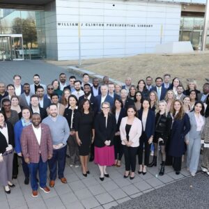Keely Cat Wells Instagram - From a conversation about disability rights with President Bill Clinton, 

To dinner in The National Archives Rotunda — home to the Declaration of Independence, the Constitution, and the Bill of Rights,

And meeting public servants such as Secretary Alexis M. Herman, Secretary Rodney E. Slater, Dee Dee Myers and many more,

The Presidential Leadership Scholars is an opportunity of a lifetime.

After moving to the USA 5 years ago, I could never have imagined I’d be in such rooms with the opportunity to make an impact. 

In today’s polarized political climate, to make real change we must bring together public and private sectors, grassroots organizations, and embrace the power of collaboration, as President Clinton highlighted. A take away from this trip was to start with the end in mind.

#DisabilityRights #MakingSpace 

Image descriptions: 
1) Keely seated at a desk in the Oval Office, looking at a notebook, with an American flag behind her.
2) A large group of people posing for a photo outside the William J. Clinton Presidential Library. 
3) The original signed Americans With Disabilities Act 
4) A diverse group of people standing in front of the White House.
5) An event at the Rotunda with an audience seated at round tables, listening to a speaker at a podium, in a grand hall with a domed ceiling and a large painting in the background.
6) A selfie of Keely and Nina, both smiling at the camera with an “Isabel Farms” sticker on the cap.