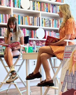 Keely Cat Wells Instagram - Thank you SO much @rebelgirls and @annabellesbookclubla for collaborating with @_making_space__ and I on this very special event,

What an amazing final celebration and gathering to commemorate Disability Pride Month!

As we know there are not enough brands that prioritise disability pride month, so thank you for taking the opportunity to provide a platform for disabled voices. 

There’s nothing I love more than listening and learning from this amazing community and having conversations with young people who want to see a world that is equitable, safe and just for everyone.

When we are given access to platforms, funding and meaningful support - we can accelerate positive change.

As I write this, on a very low spoon count, I am reminded that it is OK to be proud of being Disabled but still have complicated relationship with our medical conditions.

A massive, special thank you also to @probonoasl and @stephbohn, Lucy & Sadie,

As well as @imtiffanyyu @charleyroyall @mariealyse_ @miraclepelayoofficial @lovingmydots @marisahamamoto @elisa.richards @theatouchton @verityvandams @dorayucas and so many others for your support. 

#RepresentationMatters #ChronicIllness #Ostomy #Spoonie #DisabilityPride #DisabilityRights

Image description, 1) A young girl smiles holding a Rebel Girls book and Keely is seated in a Annabelles Book Club directors chair holding a pen 2) Annabelle, Keely and Lucy stand in front of a very colourful bookshelf 3) Lucy and Keely are seated in Annabelles book club directors chairs speaking to an audience. They are holding Rebel Girls books.