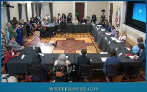 Keely Cat Wells Instagram - Today I had the tremendous honour of being seated around a table with @vp Vice President Kamala Harris,

Department of Transportation Secretary Pete Buttigieg, 

Department of Transportation Disability Policy Advisor Kelly Bucklund, 

The Honourable Tony Coelho, 

and Disability Rights leaders and advocates. 

Disabled people are impacted daily by inaccessible transportation, creating significant barriers to employment, education, healthcare, and community. 

This lack of accessible transit fundamentally inhibits our independence, quality of life, and full participation in society, underscoring the urgent need for equitable solutions.

During todays convening on accessible transportation the The Vice President said, “An accessible America is a better America”. And the following items were discussed,

• Department of Transportation (DOT) Accessible Lavatories on Aircraft rule
• Accessible Air Travel
• All Stations Accessibility Program 
• Airport Terminals Program
• US Access Board and DOT
• Enhanced Mobility of Seniors & Individuals with Disabilities Section 5310

I am left with an overwhelming sense of gratitude and hope. 

I am so thankful to those who have been doing this work for decades, and people like my friend and business partner, @sophlmorg who has positively impacted the lives of so many disabled people and has made critical legislative change. 

Thank you @annaperngpa for your incredible work and including us in today’s conversation. 

And thank you @em_vrabel for being an amazing advocate & team member.

@_making_space_work @_making_space_media

#RepresentationMatters #RightsOnFlights 

Image description: Vice President Kamala Harris and Department of Transportation Secretary Pete Buttigieg host a roundtable with diverse leaders from the disability, aging, and veterans communities inside the Eisenhower Executive Office. Slide 3, Keely and Pete Buttigieg. Slide 4, Sophie Morgan, Emma Vrabel and Keely in the hall way if the Eisenhower executive office building. Slide 5, Sophie and Pete Buttigieg, Slide 6, Emma with her guide dog Holly in the hallway of the Eisenhower executive building. Slide 7, Keely and Sophie outside the White House.
