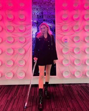 Keely Cat Wells Instagram - Disabled joy this January…

1. Many of us with hidden disabilities have ‘dynamic disabilities’ and some days may be more painful, symptomatic or harder than others. When it comes to mobility aids I have been dealing with my own internal ableism, compounded by the fear that as a founder partners, VCs or colleagues may think i’m no longer capable. As a Disability Rights Advocate who’s spent years working to shift perceptions, I was startled by how deeply this fear resonated within me. If it was not for amazing friends, I wouldn’t have had the confidence to start helping myself. 

2. Jumping out of a plane! 2024 got off to a flying start! For some Disabled people, tandem skydiving - jumping out of a plane - is probably safer than standard air travel... That may sound WILD but likely not far from the truth. Thank you to my partner & friend @sophlmorg for arranging this trip but more importantly for founding #RightsOnFlights, a campaign dedicated to making air travel accessible for all and aims to educate Disabled people about our rights when flying. 

3. Attending CES and meeting the amazing @_making_space__ team IRL! Making Space was selected to participate in 1 of 10 open booth spots within Eureka Park at CES 2024 - thank you to the Consumer Technology Association for the space. 

4. Getting the Making Space mini studio ready for some very cool projects 😎 

10 years ago I thought my life was over, nobody except my mum believed or fought for me. Thanks to her, we made it through the worst times and there was light at the end of that very long and dark tunnel. 

Off to D.C. next week for an amazing opportunity to make some more space 💕

#DisabilityRights #MakingSpace