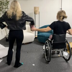 Keely Cat Wells Instagram - Disabled joy this January…

1. Many of us with hidden disabilities have ‘dynamic disabilities’ and some days may be more painful, symptomatic or harder than others. When it comes to mobility aids I have been dealing with my own internal ableism, compounded by the fear that as a founder partners, VCs or colleagues may think i’m no longer capable. As a Disability Rights Advocate who’s spent years working to shift perceptions, I was startled by how deeply this fear resonated within me. If it was not for amazing friends, I wouldn’t have had the confidence to start helping myself. 

2. Jumping out of a plane! 2024 got off to a flying start! For some Disabled people, tandem skydiving - jumping out of a plane - is probably safer than standard air travel... That may sound WILD but likely not far from the truth. Thank you to my partner & friend @sophlmorg for arranging this trip but more importantly for founding #RightsOnFlights, a campaign dedicated to making air travel accessible for all and aims to educate Disabled people about our rights when flying. 

3. Attending CES and meeting the amazing @_making_space__ team IRL! Making Space was selected to participate in 1 of 10 open booth spots within Eureka Park at CES 2024 - thank you to the Consumer Technology Association for the space. 

4. Getting the Making Space mini studio ready for some very cool projects 😎 

10 years ago I thought my life was over, nobody except my mum believed or fought for me. Thanks to her, we made it through the worst times and there was light at the end of that very long and dark tunnel. 

Off to D.C. next week for an amazing opportunity to make some more space 💕

#DisabilityRights #MakingSpace