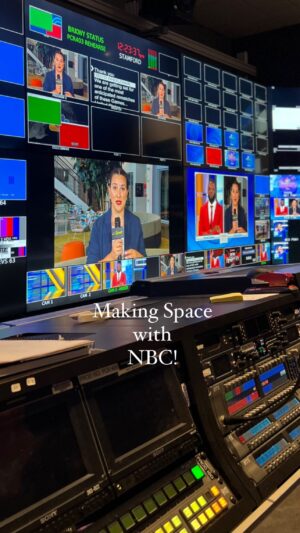Keely Cat Wells Instagram - This week we are in Stamford 📍at NBC Studios! 

@_making_space__ has partnered with NBC Sports to increase employment opportunities for disabled talent both in front of and behind the camera,

@sophlmorg (who was one of the first-ever wheelchair users to be a TV host on mainstream TV) is working closely with six aspiring Disabled hosts, 

We will be providing training on making-space.com to create opportunity at scale and give NBC a talent pipeline of Disabled talent! Our goal is to bridge the education-employment gap and increase disability representation. 

We are officially Making Space for Disabled talent with NBC…!

@sophlmorg and I are so grateful to the team at NBC, excited & optimistic for the future of broadcasting!

Be sure to sign up to Making-Space.com to gain access to the training & opportunity when it goes live! 

@_making_space__ 
@_making_space_media 

Reel description: BTS of the training of Disabled hosts at NBC studios. ‘Making Space with NBC’ is across the screen. 

#MakingSpace #RepresentationMatters #MakingSpaceMedia