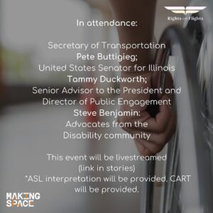 Keely Cat Wells Instagram - Huge news!!!

Today, The White House and U.S. Department of Transportation convened to take action on Protecting the Safety, Rights, and Dignity of Air Travelers with Disabilities,

Attendees included; Secretary of Transportation Secretary @secretarypete, United States Senator for Illinois Senator @senduckworth, Senior Advisor to the President and Director of Public Engagement Steve Benjamin, Kelly Buckland, the Disability Policy Advisor at the Department of Transportation, and Disability Rights Advocates.

The United States Department of Transportation has announced the issuance of a Notice of Proposed Rulemaking (NPRM) on Ensuring Safe Accommodations for Air Travelers with Disabilities. In a nut shell they are proposing:

1. Mandate annual, hands-on training for airline staff and contractors who physically assist passengers and who handle passengers’ wheelchairs.

2. Allow passengers to choose the company that will repair or replace their wheelchair if it’s mishandled with the airline covering the costs.

3. Clarify that airlines must provide prompt, safe, and dignified assistance to all passengers with disabilities.

4. If airlines fall short of any of these standards or mishandle a passenger’s wheelchair, the proposal – if finalized – would make it easier for DOT to hold airlines accountable for failing passengers who use a wheelchair. 

The proposed rule also clarifies that damaging or delaying the return of a wheelchair is an automatic violation of the ACAA.

Comments on the Notice of Proposed Rulemaking must be received within 60 days of the date it is published in the Federal Register. 

Comments can be filed on www.regulations.gov, docket number DOT-OST-2022-0144.

@annaperngpa thank you SO much!

#RightsOnFlights #JustPlaneWrong  #KnowYourRights #DisabilityRights #AssistedAirTravelAct #ACA #DepartmentTransportation #USDOT #AccessibleAviation #AirForAll #PushingForwardAccess