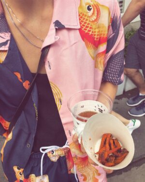 Keenan Kampa Instagram - 🍟🍺😏