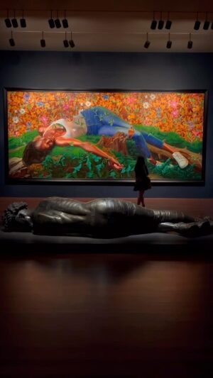 Kehinde Wiley Instagram - “An Archaeology of Silence” on view at the De Young Museum March 18- October 15 @deyoungmuseum #kehindewiley