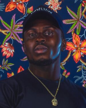 Kehinde Wiley Instagram - Portrait of  Uyoobong Anthony Sunday, oil on linen 72”x96” 2024 @kehindewiley #kehindewiley