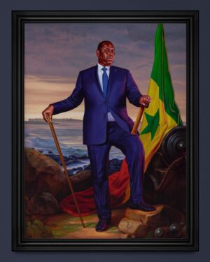 Kehinde Wiley Instagram - A Maze of Power, featuring a series of portraits of African heads of state that I began working on in 2012. I designed these portraits to reflect the distinctive cultural elements of each State, thus highlighting the immense diversity of the African continent, and reveal the identity of each individual through the double prism of the artist and the model. 

The compositions allude to military portraiture of Britain and France during the periods in which African colonization was rampant. The history of power in Western Europe and the history of painting are so closely tied. Using this vocabulary of power, a conversation opened up around the history of portraiture in Western Europe and then turned more specifically to each head of State and how they want to be represented. I wanted to place Blackness and Africa at the intersection of this question about the interrogation of power in picture making.

These paintings lay bare the contours of the ego, the diversity of possibilities in terms of taste and discernment, as well as the different communication strategies related to the construction of an image, both personal and public. 

A MAZE OF POWER
@quaibranly Museum, Paris
On view through January 14, 2024