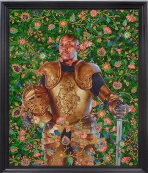 Kehinde Wiley Instagram - DRE. “Try to be the king, but the ace is back."

A new iconic album cover for a musical legend. Honored to have worked with Dr. Dre to reimagine 2001 for the 30th anniversary of Interscope Records. @drdre @interscope @lacma