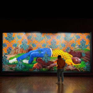 Kehinde Wiley Instagram - Kehinde Wiley: An Archaeology of Silence - Opening today as part of @labiennale @fondazionegcini with a special performance by @moses and a pop up of @kehindewileyshop to benefit @blackrocksenegal