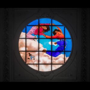 Kehinde Wiley Instagram - Kehinde Wiley, “Go,” 2020. Stained glass with aluminum frame, gypsum molding, steel structure, and LED light panel.

Artist Kehinde Wiley’s site-specific stained-glass installation restages the grandeur of 18th century European ceiling frescoes. Working through the modern Black body, the artist reimagines breakdance at the intersection of the epic and the intimate to offer a nuanced perspective on art history and the broader evolution of culture.

On view beginning January 1, 2021 at Moynihan Train Hall 33rd Street Midblock Entrance Hall, New York.

© Kehinde Wiley. An original work of art commissioned by Empire State Development in partnership with @PublicArtFund for #MoynihanTrainHall Photographer: Nicholas Knight. Image courtesy of #KehindeWiley @SeanKellyNY #EmpireStateDevelopment and #PublicArtFund