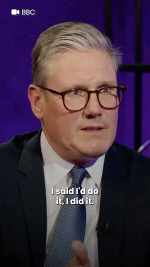 Keir Starmer Instagram - I stand by my record of delivering change. 

I’ve changed the Labour Party. 

I’m ready to change the country.