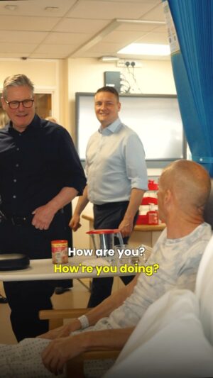 Keir Starmer Instagram - My Labour government’s mission will make sure the NHS is not just back on its feet, but fit for the future.