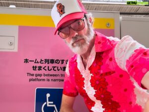 Keith Allan Instagram - Shopping in Tokyo yesterday. Needed to make sure I could be seen from space! #tokyofashion #znationsyfy #znationmurphy