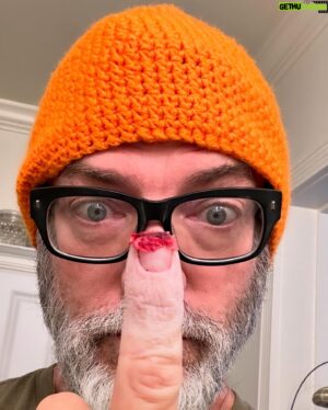 Keith Allan Instagram - My God it’s actually happening. When fantasy becomes reality. And that’s my poking finger too!  #znation #znationmurphy