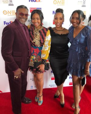 Keith David Instagram - I’ve said it before and I’ll say it again-the biggest blessing of my career is being able to share it with my wonderful family! Plus, they make me look good!💜 #NAACPImageAwards
