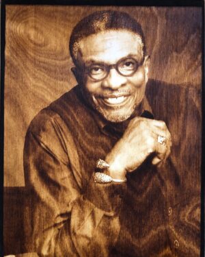 Keith David Instagram - My sincerest gratitude to Jenny   Elton of @burnt.creations for this incredible gift! I have no idea how you created this piece of art w/only a photo (swipe), but I adore it!🙏🏾 #Art