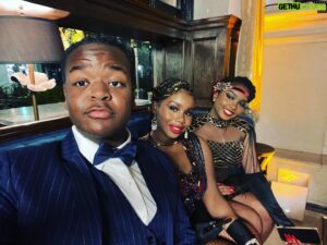 Keith L. Williams Instagram - We had such a great time 
@demisingleton 16th Birthday
The theme was Great Gatsby! 
Everyone looked so good!
Check out my finger wave!😉
Thanks @andreasamuels__ 
#greatgatsbyparty #sweetsixteen 
#demisingleton 🥳