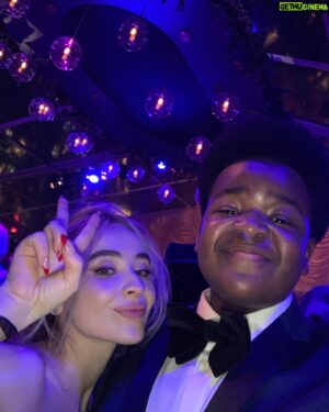 Keith L. Williams Instagram - After party @sabrinacarpenter! 💜 
@netflix @goldenglobes ✨
