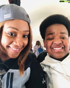Keith L. Williams Instagram - When you’re on the same jet as Tiffany Haddish! Can’t wait to work with you! #tbt 🤩