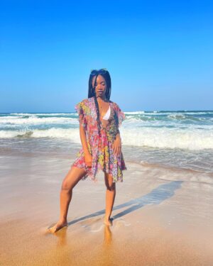 Kelcey Mawema Instagram - Catch a flight out the blue, South Africa
