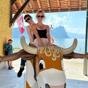 Kelli Garner Instagram - If you think of me in Switzerland, I would like for you to think of me like this.