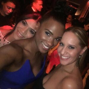 Kelly Karbacz Instagram - #WCW 💞 So much love for @mslauragomez and @vickyjeudy, my beautiful #orangefamily 💞
#OITNB #Flores #Watson #Sankey #SAGAwards #AfterParty @oitnb @sagawards
