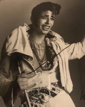 Kelly LeBrock Instagram - How great is this photo , from a series of “7 deadly sins “
Me as Elvis ! Mathew Ralston ❤️