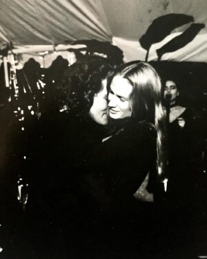 Kelly Lynch Instagram - 31 years ago tonight….

I made the best decision of my life to marry this darling, hilarious, beloved, and accomplished man. And we danced our first dance to Sam and Dave’s great “When Something Is Wrong With My Baby”. And those words mean more now, than ever…

Mitch Glazer. I do, a thousand times over!

Here’s to 31 more. God willing. We’ll be old, but if we’re lucky, we’ll still be laughing and loving each other and holding hands each night as we fall asleep dreaming of our next adventures. 🖤

📸 @michelcomtestudio