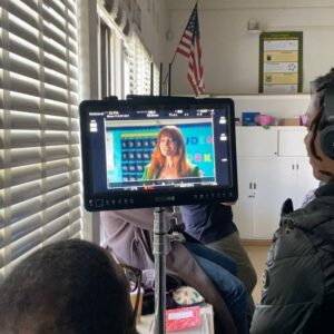 Kelly Pantaleoni Instagram - Introducing Ms.Phoenix 🔥 🦅 can you tell I watched “Bad teacher” with Cameron Diaz the night before filming 💀 #iykyk 

Day 1: “FINALS” // a high school movie tba… 

BTS 📷 @shanequa363 
Director @shootfilmsnotpeeps 
MUA 💄 @hexedbynikolas 

P.s I delete the IG app when I’m not posting so don’t hmu here! 💋 

✖️✖️✖️

#highschoolstory #teacherlife #onset #btsvideos