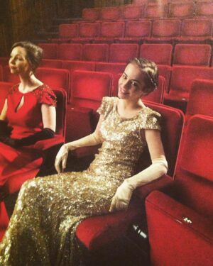 Kelly Thornton Instagram - That one time me & jane McGrath got to be fabulous for a minute 😊