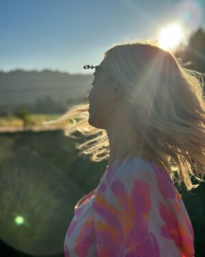 Kelsey Crane Instagram - "May the sun bring you new energy by day, may the moon softly restore you by night, may the rain wash away your worries, may the breeze blow new strength into your being, may you walk gently through the world and know it's beauty all the days of your life.” - Apache Blessing ✨