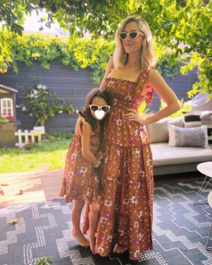 Kelsey Crane Instagram - Day in the sun with my girl ☀️ Dresses by @elisamamaofficial 💕 Made in Nigeria, Ships from California 🌎