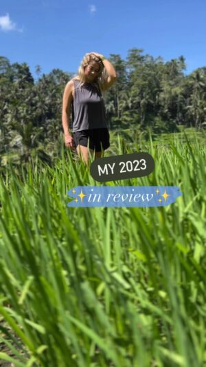 Kelsey Edwards Instagram - 2023 was a beautiful year of learning   growth. 

i took the longest trip i’ve done so far and spent two months solo in SE Asia. Bali, Thailand and Vietnam were an absolute dream ✨

i performed Life in a Box to an event full of people who resonated with its message. i got to hear their stories and how the song impacted them. 🥲

i learned which people   things deserve more of my time and which deserve less. i also took some leaps of faith 👋🏼

i had 3 premieres for projects i’m in and/or helped make: The Counterfeit Kid, @underdevshow and Box Boy. premiering Box Boy at @filmquest was one of the biggest highlights of my entire year.

i said goodbye to two of my aunts ❤️‍🩹 

i learned how difficult and time-consuming post production on a movie is.

i stopped going to fitness classes, started lifting heavier and conquered my fear of “normal” gyms.

i learned that my art impacts people and to stop doubting my power as a creator.

i learned that i don’t have to “box” myself in to one role or title. i get to do a lot of things (too many things in fact.. more on that in the coming weeks 😉) and i get to be successful at them all too.

i did a lot of auditions and worked on many sets, despite there being a strike. everything i participated in was either a commercial or had a waiver. 🎬

i reallyyyy focused (and still am) on building better habits. skin care, masks, journaling, meditating, reading, daily   weekly planning, walks, reg gym attendance, eating a lot of protein, gratitude   affirmations, podcasts and habit stacking are some things i prioritized. some of these i’m still working on being consistent at, so i will continue to bring this focus into 2024.

my mom and Lee (mom’s husb) came out to LA to help me re-decorate my room & i LOVE it.

like always, i invested in coaching and training to help me become the best version of myself.

i wrote the script for my next project 👀

i tested the waters with clothes and am slowly finding my style. i got 3 new pairs of Nikes this year—sorry not sorry 🙃

i was on a lot of podcasts and had some fun interviews.

overall, i became a better version of myself in 2023. i’m proud of that, and i vow to do the same in 2024 🫡
