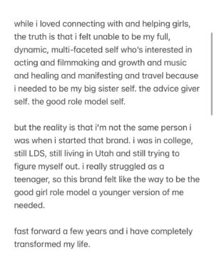 Kelsey Edwards Instagram - things have been looking a lil different around here.. this is why :) 

#mindset #growth #authenticity #authentic #creative #creativity #growthmindset #multipassionate #multipassionateentrepreneur #multipassionatecreative