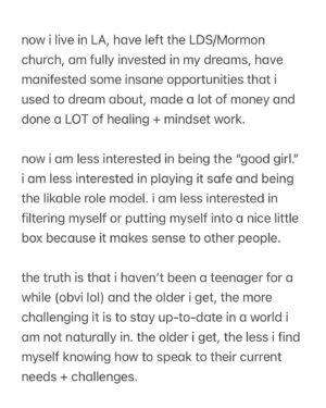 Kelsey Edwards Instagram - things have been looking a lil different around here.. this is why :) 

#mindset #growth #authenticity #authentic #creative #creativity #growthmindset #multipassionate #multipassionateentrepreneur #multipassionatecreative