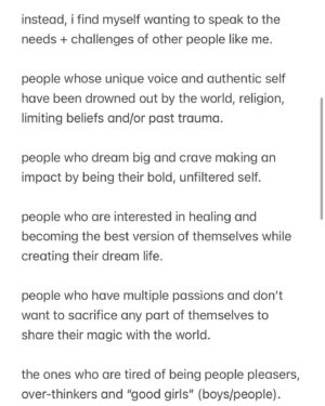 Kelsey Edwards Instagram - things have been looking a lil different around here.. this is why :) 

#mindset #growth #authenticity #authentic #creative #creativity #growthmindset #multipassionate #multipassionateentrepreneur #multipassionatecreative