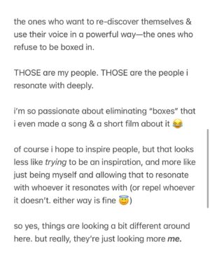 Kelsey Edwards Instagram - things have been looking a lil different around here.. this is why :) 

#mindset #growth #authenticity #authentic #creative #creativity #growthmindset #multipassionate #multipassionateentrepreneur #multipassionatecreative