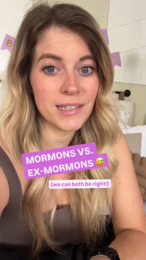 Kelsey Edwards Instagram - two things can be true at the same time 😇 #mormon #lds #exmormon #exmo #latterdaysaints #latterdaysaint #thechurchofjesuschristoflatterdaysaints