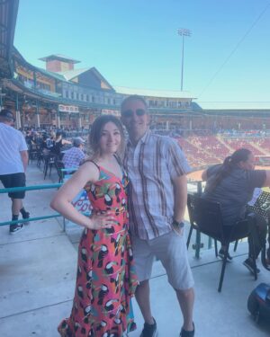 Kelsey Lewin Instagram - highlights of a quick San Diego trip: padres baseball, lake Elsinore storm baseball, flowers, schmooly