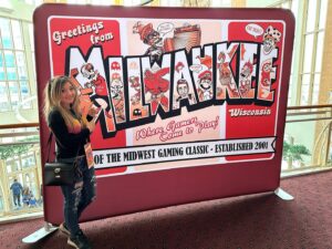 Kelsey Lewin Instagram - Milwaukee   @midwest_gaming_classic was a blast, and as usual I did not take hardly any photos. Thanks to everyone who said hi, attended my panels, etc! #mgc
